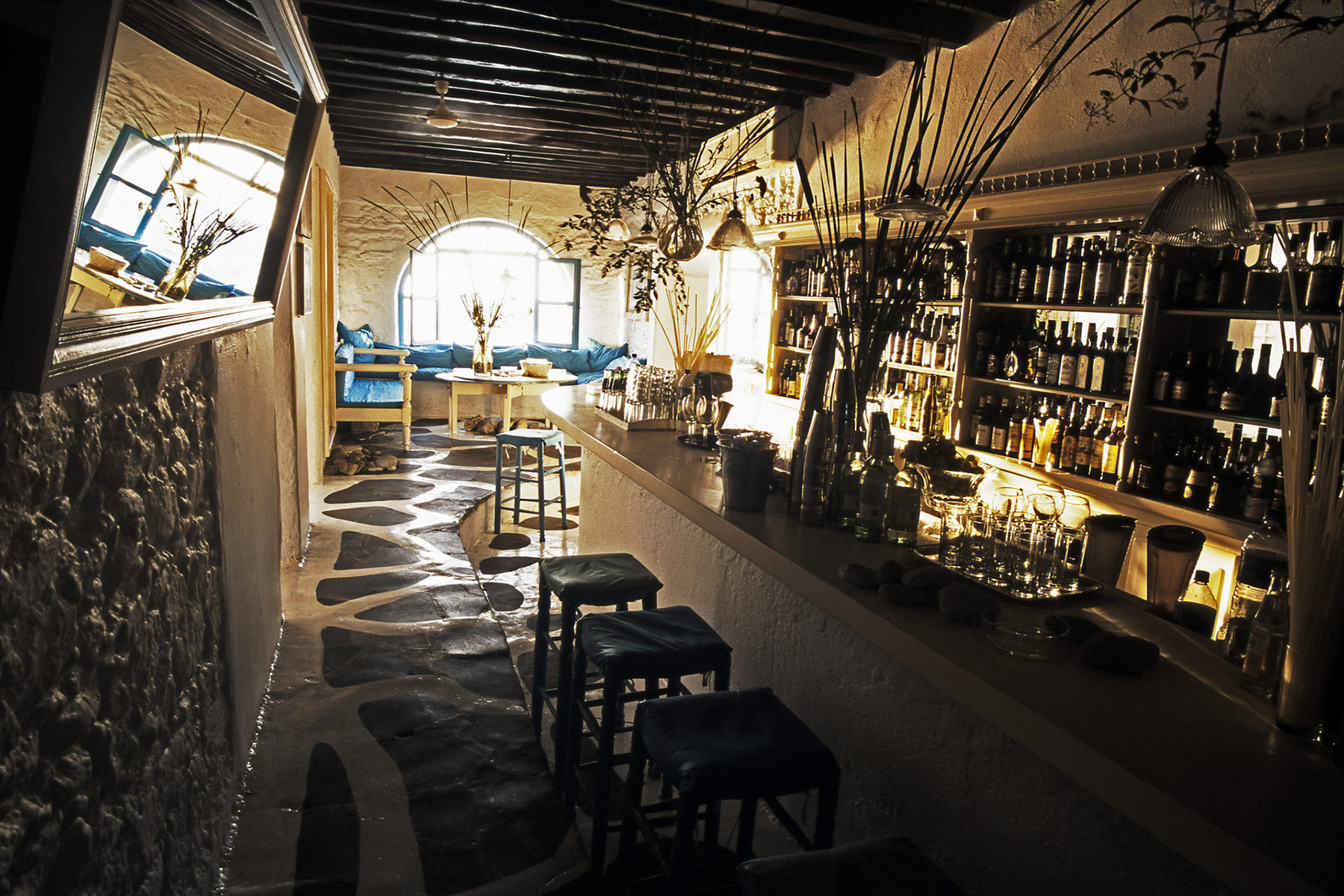 Caprice restaurant mykonos inside